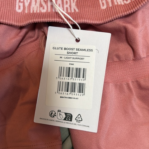 Pink Glute Boost Seamless Gymshark Shorts - Picture 3 of 3
